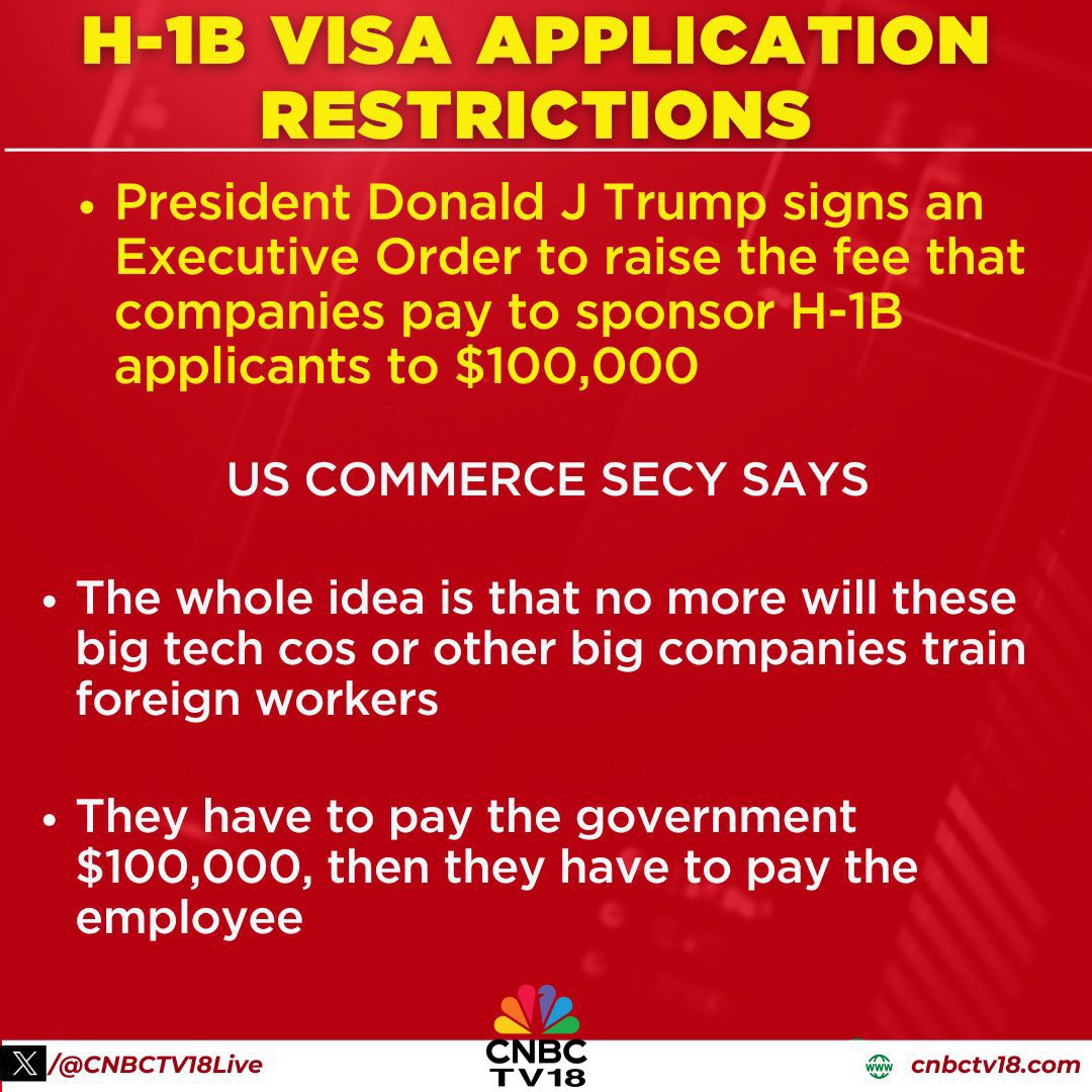 Companies will establish offices outside the US and hire locally. 

This will lead to fewer jobs in the US in the future. 

Trump will ruin the US during his final term in office.