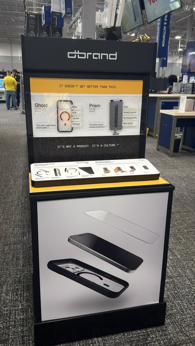 First MKBHD/Ridge, then Higround, and now <a href="/dbrand/">dbrand</a> congrats Robots! Love to see our techy internet companies make it out in retail world. 🤌