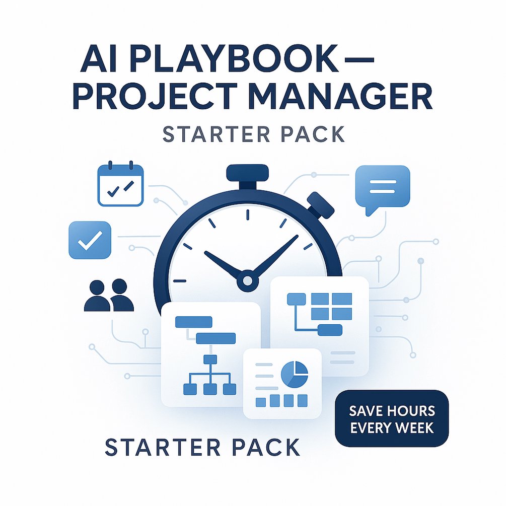 Blank page syndrome? Not anymore.  

The Starter Kit’s AI prompts guide you step-by-step. Structure projects in minutes, perfect for PMs who want fast results.  

👉 Try it now: structiatools.gumroad.com/l/ai-playbook-…