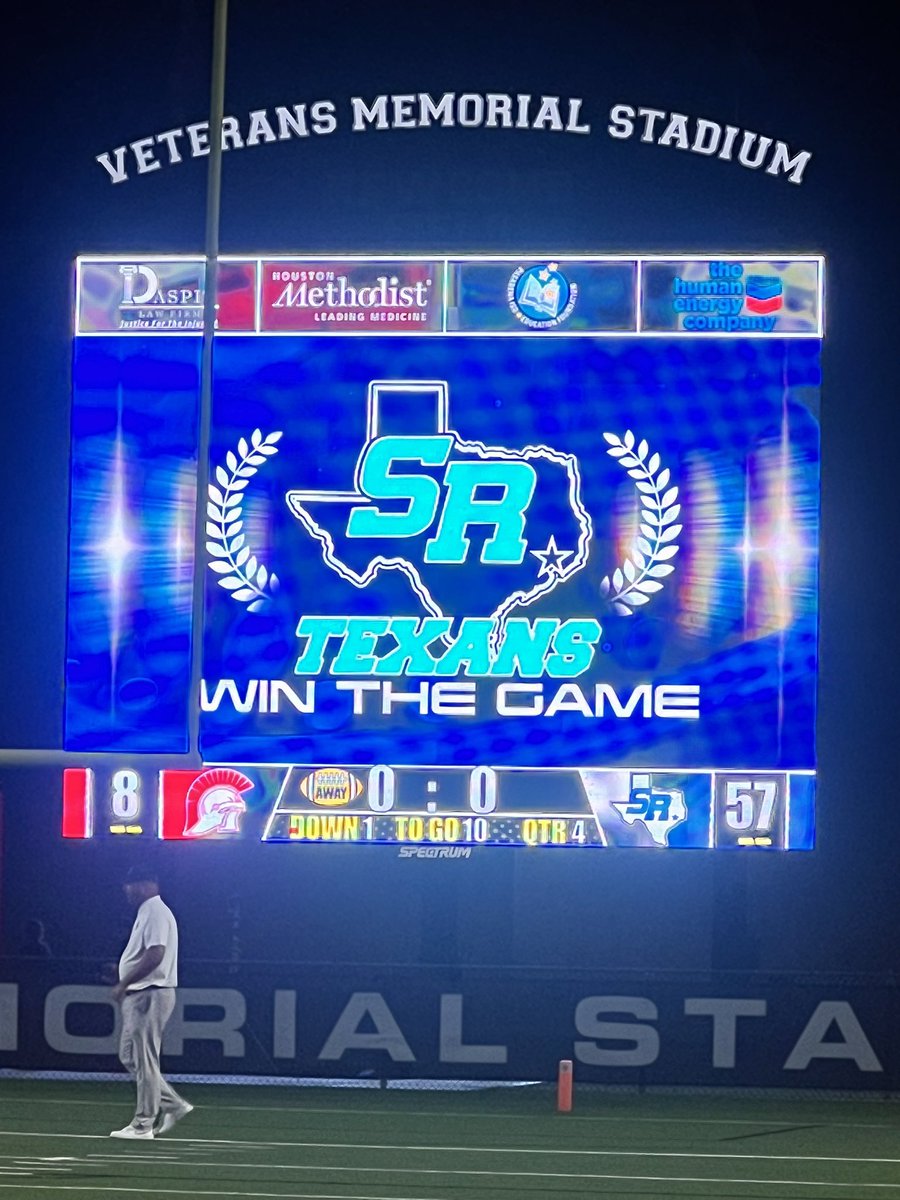 September 19. 2012 is when the losing streak to South Houston began.I inherited it in 2022 along with my coaching staff and kids. All the hardwork, naysayers, nonbelievers and the people who did believe in us the whole way.. Thank you! The Streak to SoHo is over! 3-1 on the year