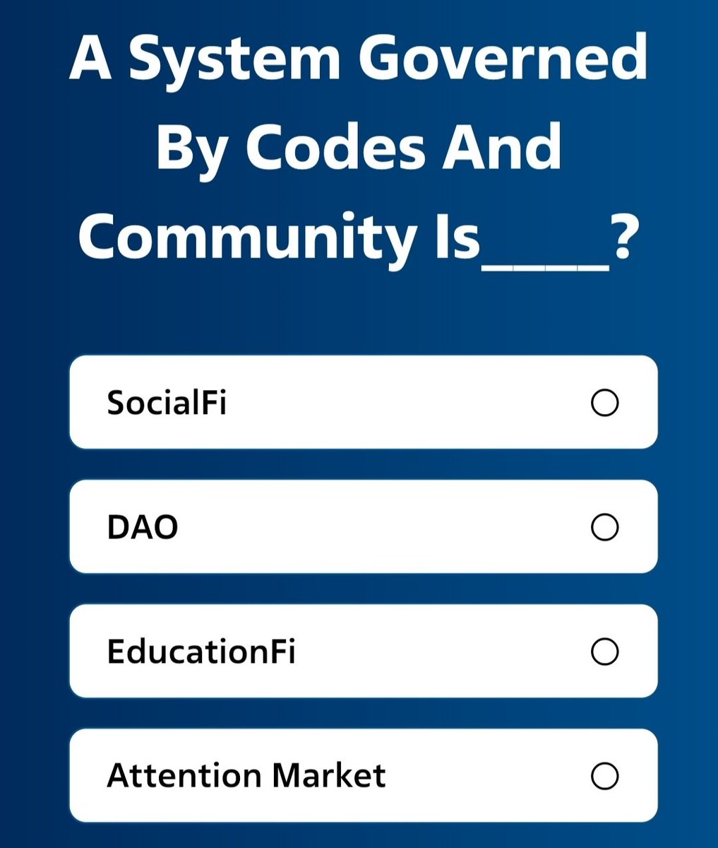 spurprotocol's tweet image. 💡 Need a clue on today&apos;s quiz?

Imagine a club where everyone gets a say, no single boss calls the shots, and decisions happen automatically through shared rules. 

Learn more: spurprotocol.com/post/decentral…