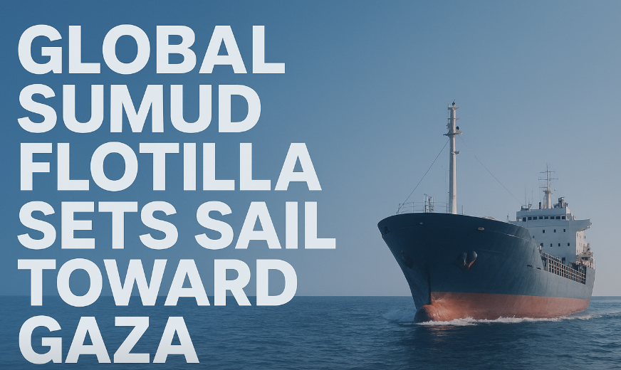 FreedomonBags's tweet photo. 🚢 The Global Sumud Flotilla departs Sicily toward Gaza amid risk and restriction.

 $FLOAT stands for value and solidarity to cross borders freely.
When ships sail for justice, so must finance. 🌊

#FLOAT #Crypto #Decentralization #Gaza #Flotilla #CryptoForGood https://t.co/lRz0NF78tL