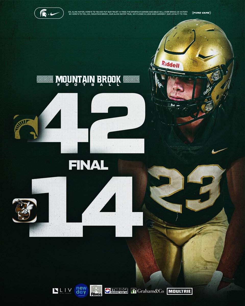 Mountain Brook Football tweet media