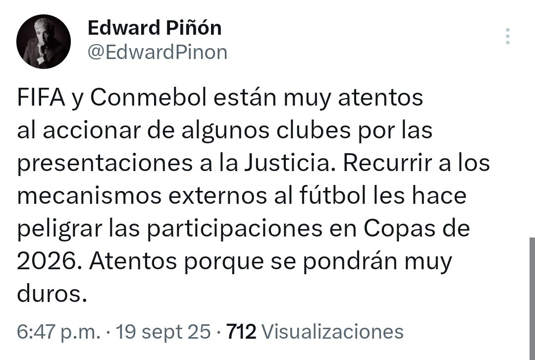 Esto se llama que están nervioso por no decir otra cosa. Si la FIFA y la Conmebol tiene negocio oscuro.