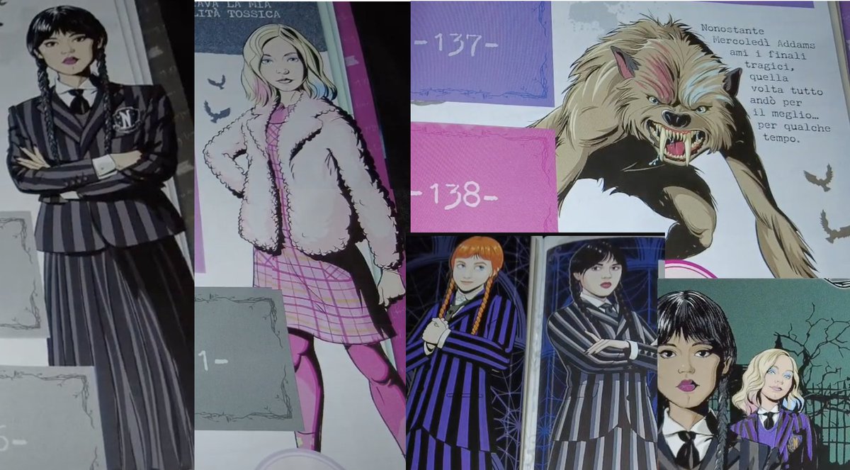 I saw a review of the album on YT , the S2 album is 2/3 is what happened in the first season,1/3 only show when Wednesday fights the scouts, I honestly expected more and would cover the entire season 2, including Capri or the Nights fam, it seems that they did it quickly!!