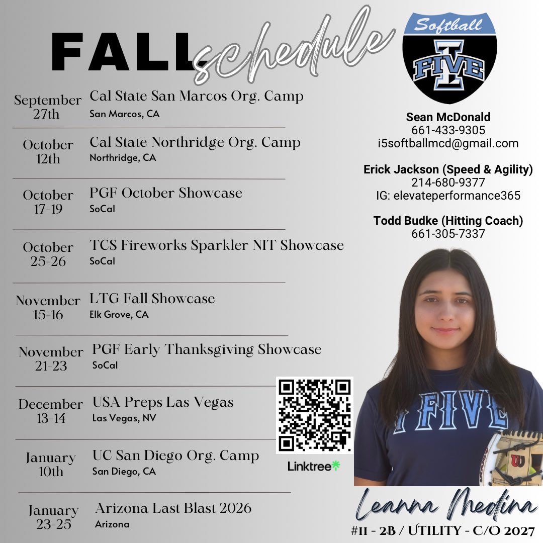 leanna_2027's tweet image. Fall Schedule🥎

@I5Softball @ToddBudke27 @365Elevate  @SUUSoftball @CoachDonDon @mirandalopez_16 @AriyAriyana @CharMorgan34 @UNC_BearsSB @FresnoStateSB @Sports_Recruits @Los_Stuff @D1Softball @D2Softball @NCAASoftball @ExtraInningSB @IHartFastpitch @thealliancefp @TopPreps…