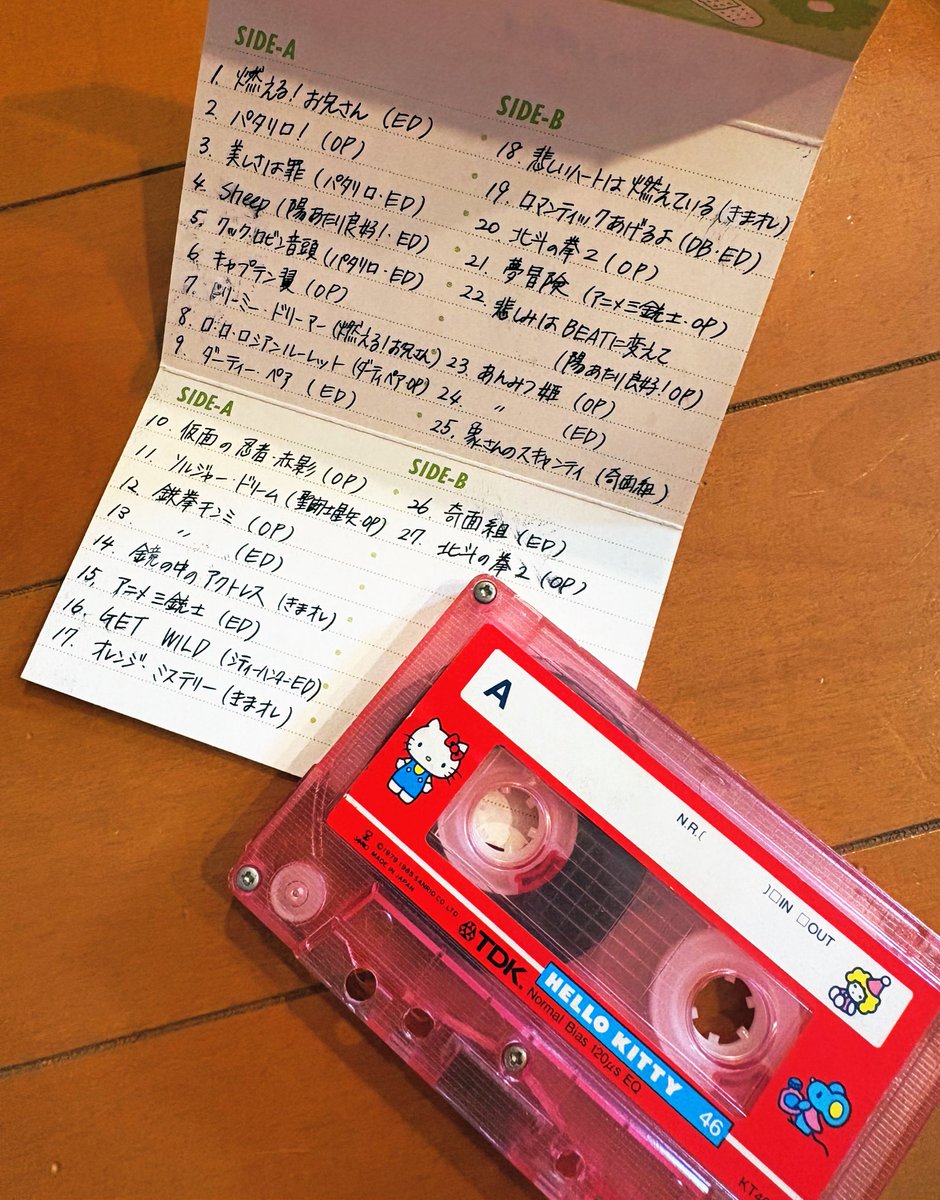 【激レア】希少　ダウンタウン　カセットテープ　夕日家族 noa on X: 