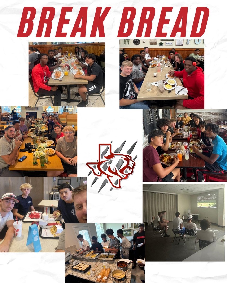 Bye week = more than football. It’s about breaking bread with family and building memories that last forever! A great way to end the bye week!  #Team100 #DRiVE230 #RISEandFIGHT #BreakBread