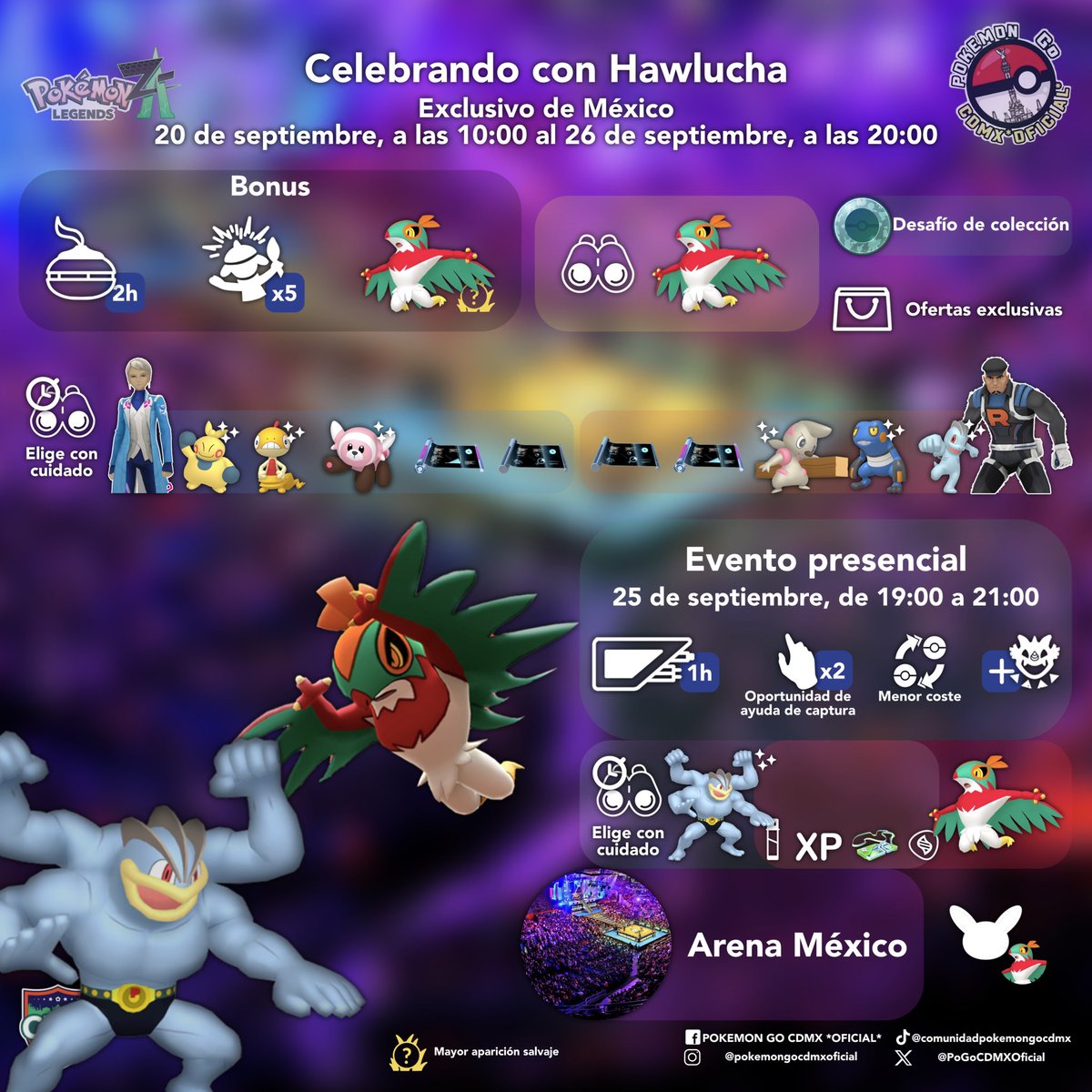 COMUNIDAD POKÉMON GO CDMX *OFICIAL* tweet media