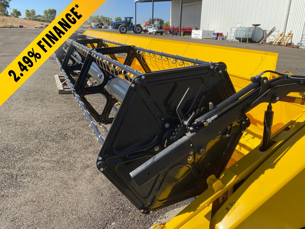 Worried about handling your canola this year? 👀

Might be time to grab yourself a New Holland 41ft Varifeed Front for only $165,000 inc* 

Available with 2.49% finance over 36 months &amp; 20% deposit* 👉 loom.ly/dPNOsEY

*lending criteria, terms &amp; conditions apply.