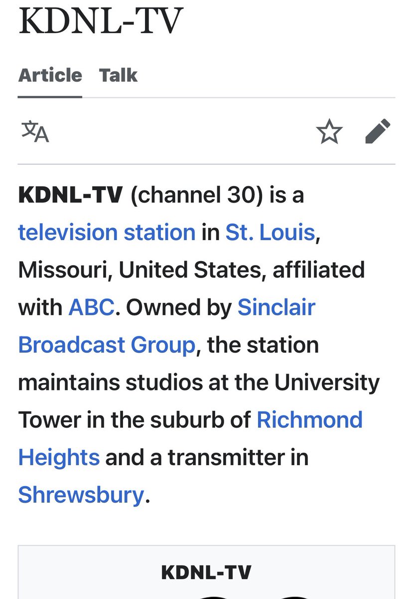 USAStrong314's tweet photo. @WeAreSinclair @KDNLABC30  in St. Louis is not airing the special, they are airing celebrity family feud. The guide shows it’s the Charlie Kirk special but when you click on it, it’s family feud. This station is owned by Sinclair. https://t.co/INIArKd03X