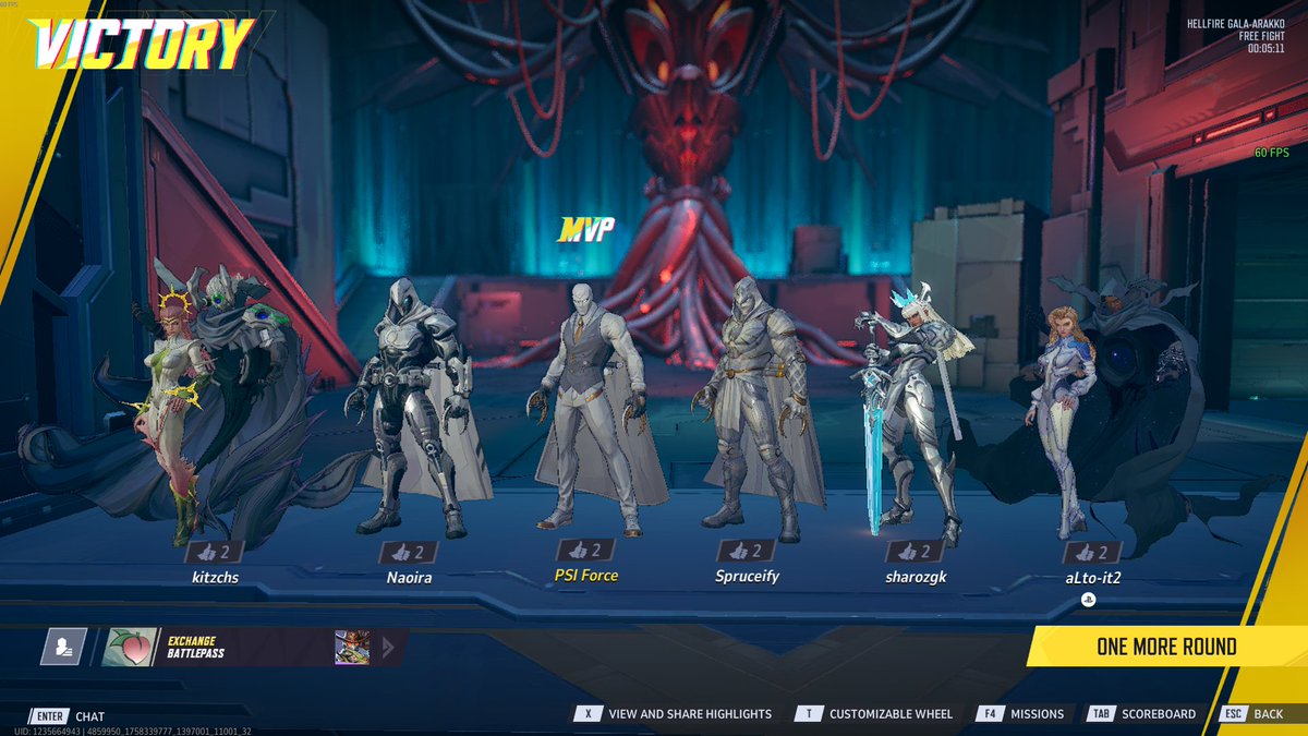 Got to play in Free Fight in #MarvelRivals and we manage to form the #MoonKnight system comp

Marc, Steven, and Jake, fighting together hand-in-hand

ABSOLUTE CINEMA