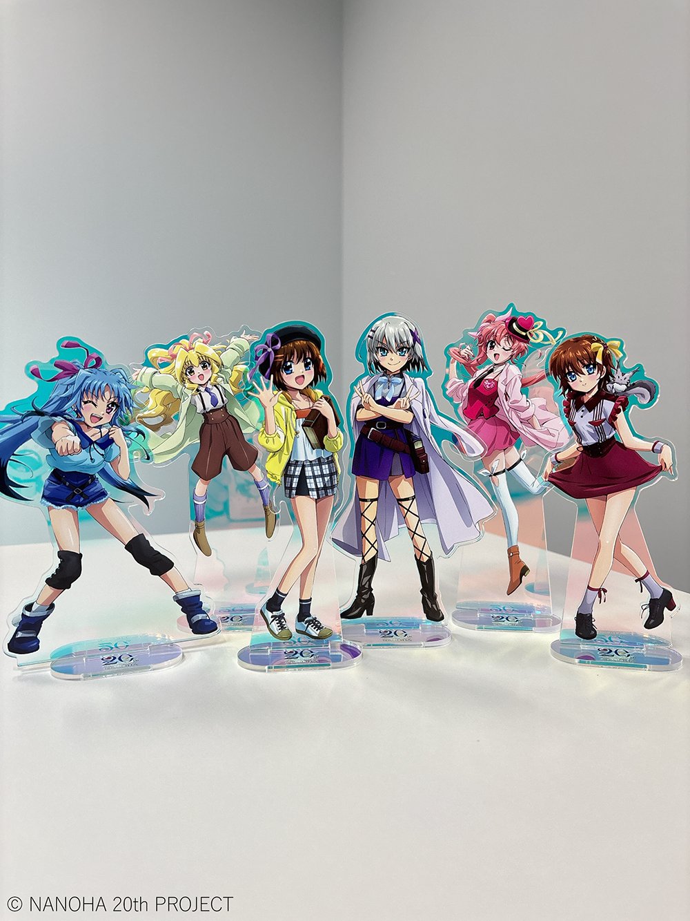 ゲーム・おもちゃ・グッズ 高町なのは オーロラ加工アクリル