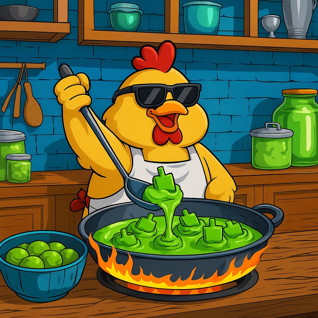 itzfearlez's tweet image. The world’s first chubby chicken with billionaire ambitions.
$CHBY isn’t just a token, it’s a lifestyle. We’re not here to peck around, we’re here to dominate the coop and hatch future millionaires.
Join the flock, spread the memes, and let’s fly together. 🚀🐔💰
#CHBYtotheMoon