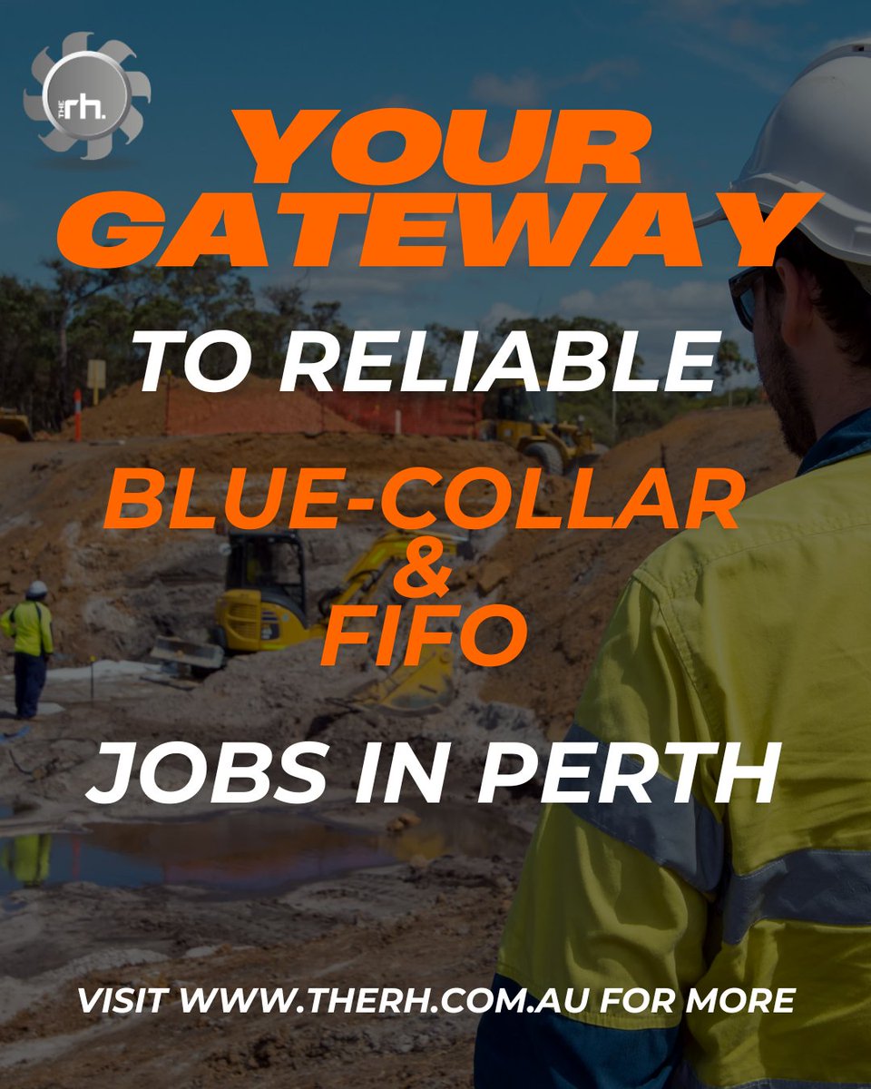 Your gateway to reliable blue-collar and FIFO jobs in Perth!

visit zurl.co/J87CW for more