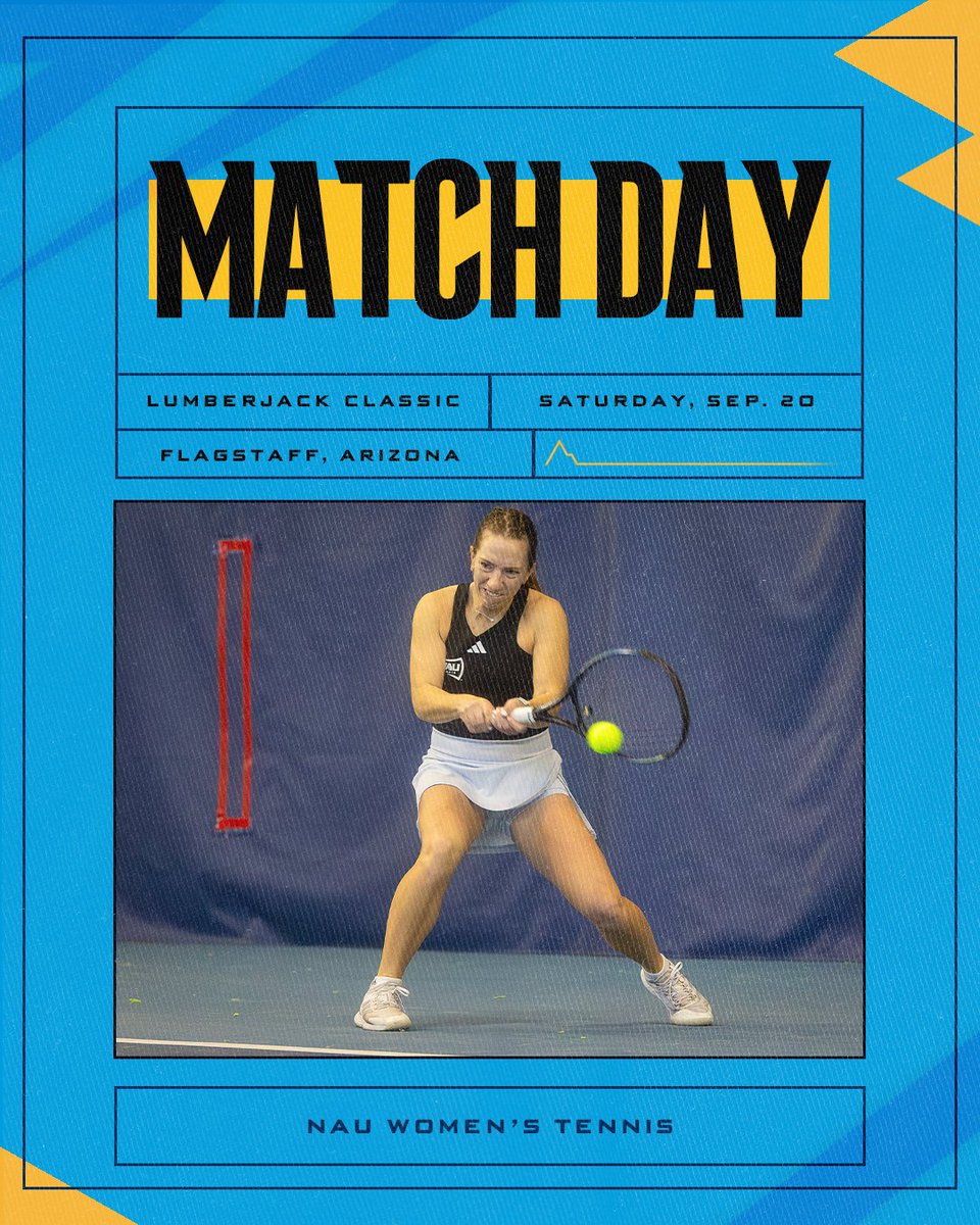 Kicking off the Fall season in Flagstaff🙌

👉 Lumberjack Classic
📍 Flagstaff, Ariz.
🕐 9:00 a.m.

#RaiseTheFlag | #BigSkyTennis