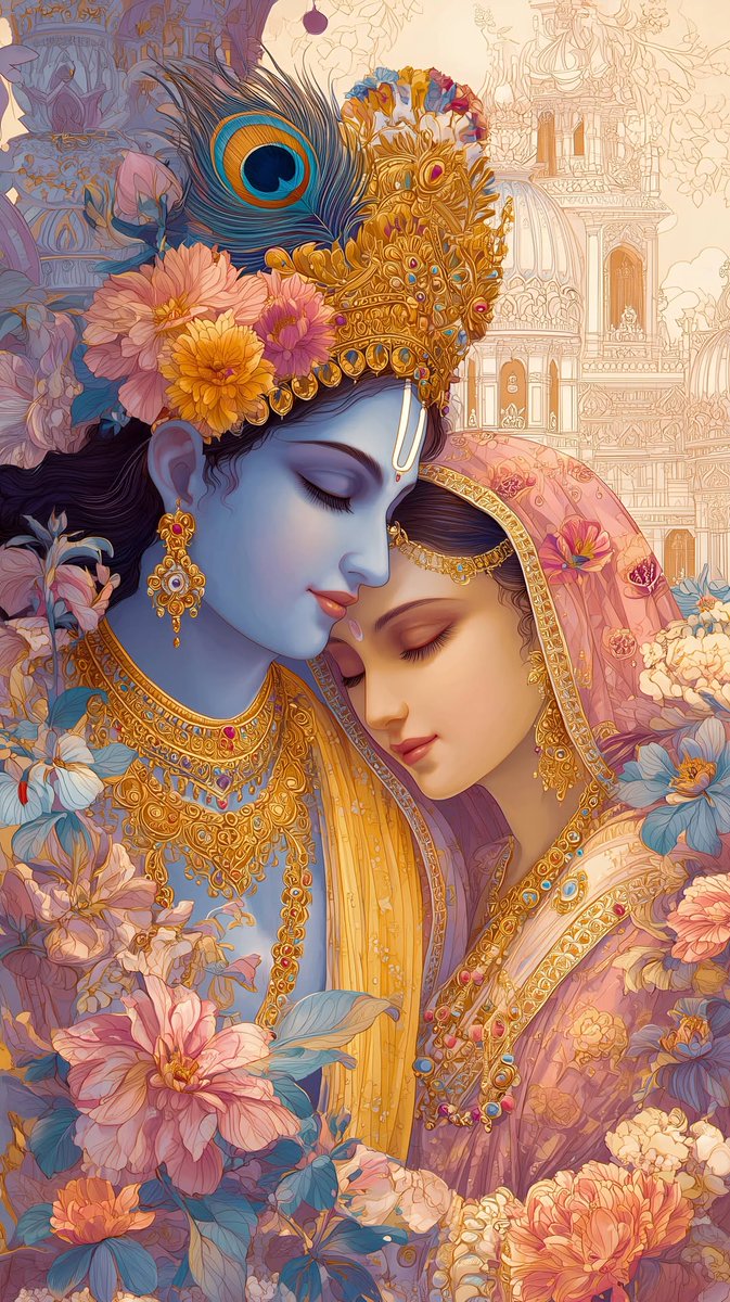 RadhaGlory's tweet photo. प्रेम का वो रूप जो कभी पुराना नहीं होता। राधा-कृष्ण की अमर प्रेम कहानी। https://t.co/FzhZQu60If