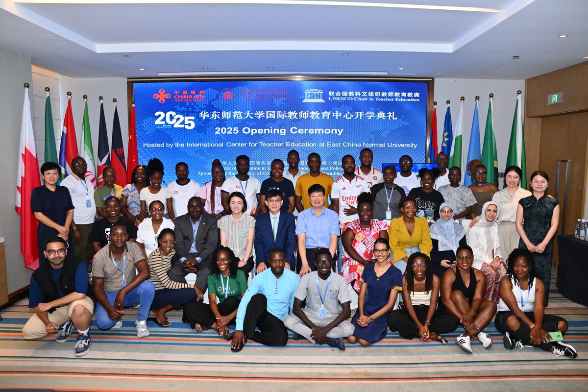 FMSillah95's tweet image. Inspired to add my name and presence to the great community of East China Normal University,  Shanghai. 
After a two-week orientation programme, I am prepared to begin a one-year MA in Education Management (Leadership &amp;amp; Policy). God help me! 
#ECNU 
#CreativityCharacterCommunity