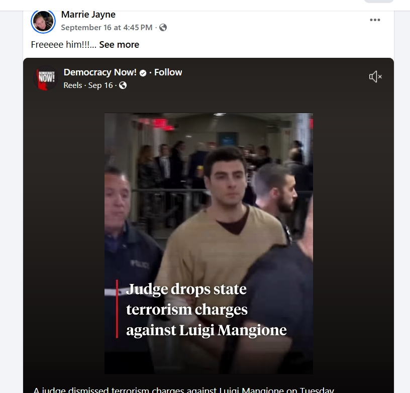 mattforney's tweet image. Meet Marrie Jayne of Charleston, South Carolina. She's a manager at Little Caesars and supports both the assassination of Charlie Kirk and Luigi Mangione. @littlecaesars does Marrie Jayne reflect your values?