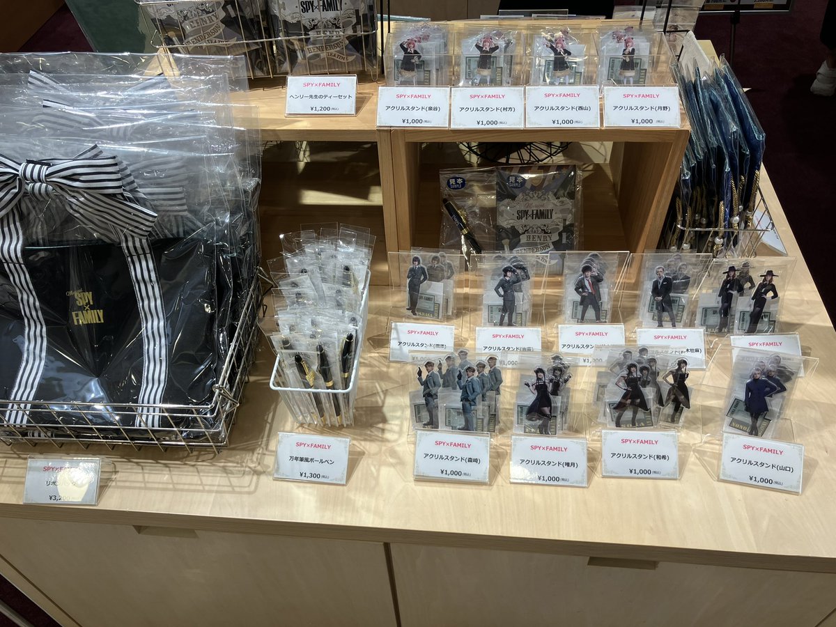 SPY×FAMILY公演初日おめでとう御座います🥳 当店では開店から公演