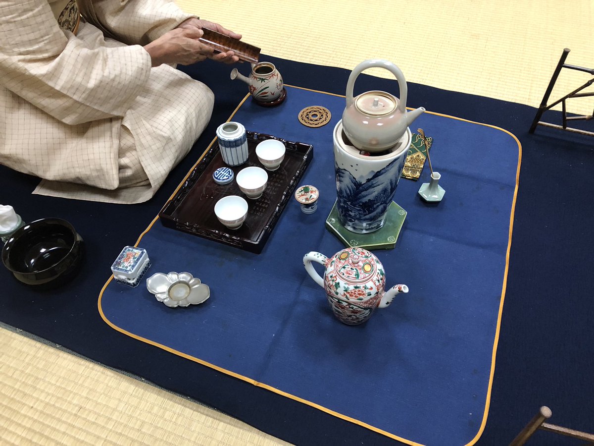 小川流煎茶使用　三字壁 小川流煎茶使用 三字壁 御手洗祭り：京都の夏の風物詩を体験