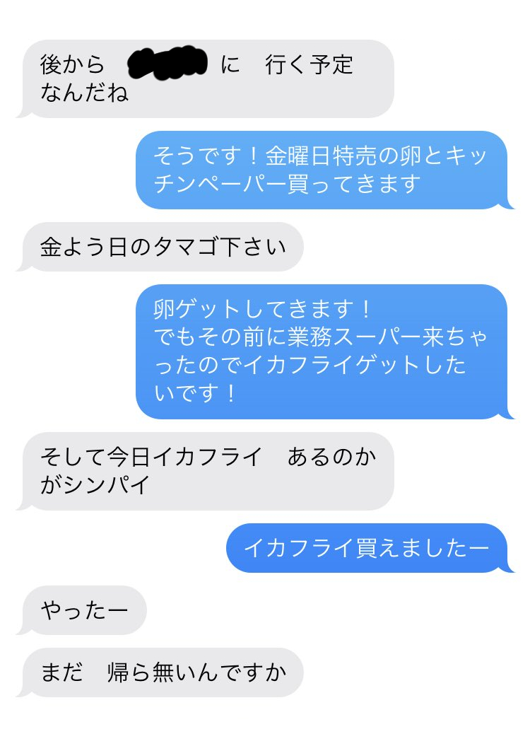 aihryk's tweet image. お留守番時の連絡用に息子のiPadのiMESSAGE設定してやったら、くだらないメッセージがひっきりなしに届く…。しかも隣の部屋にいるのに…。