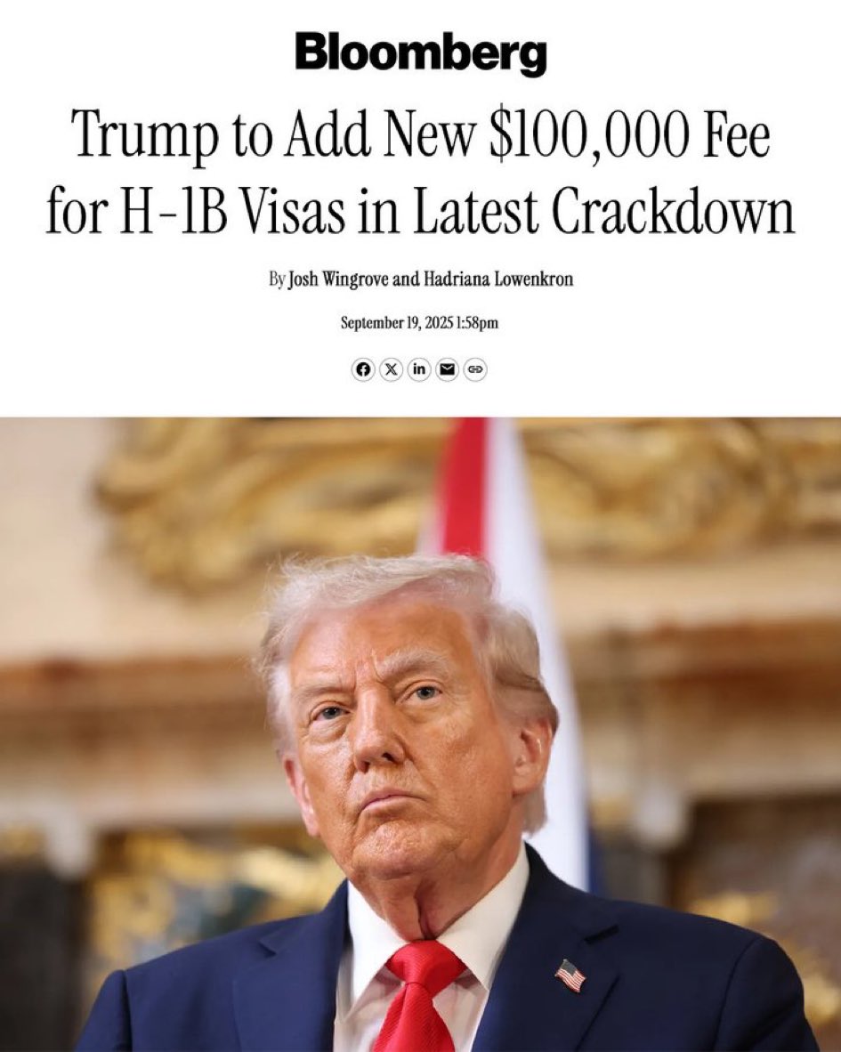 Around 500,000 to 650,000 Indians are presently (2025) in the U.S. on H-1B visas (active status). It could be higher or lower depending on the turnover, visas not renewed, status changes, etc

You think their companies will pay this to retain them there ??