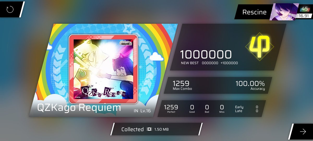 Maimai pack ALL IN φ #Phigros

I'll do my best in AT