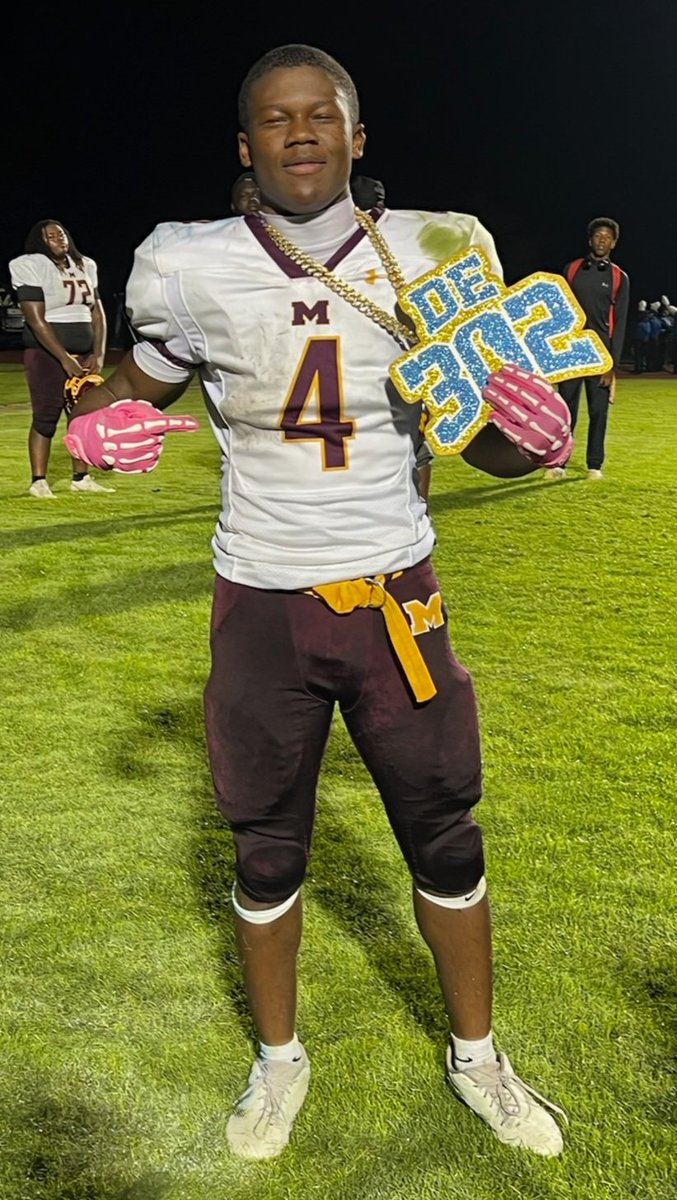 Benny Mitchell (@benmitchell302) on Twitter photo Andrew Sivels unofficially had 144 yards on 15 carries, but officially had 5 touchdowns to earn our DE302 Player of the Game.
Milford 35 - Woodbridge 0
#DelHS <a href="/302sports/">302 Sports LLC</a> Andrew Sivels unofficially had 144 yards on 15 carries, but officially had 5 touchdowns to earn our DE302 Player of the Game.
Milford 35 - Woodbridge 0
#DelHS <a href="/302sports/">302 Sports LLC</a>