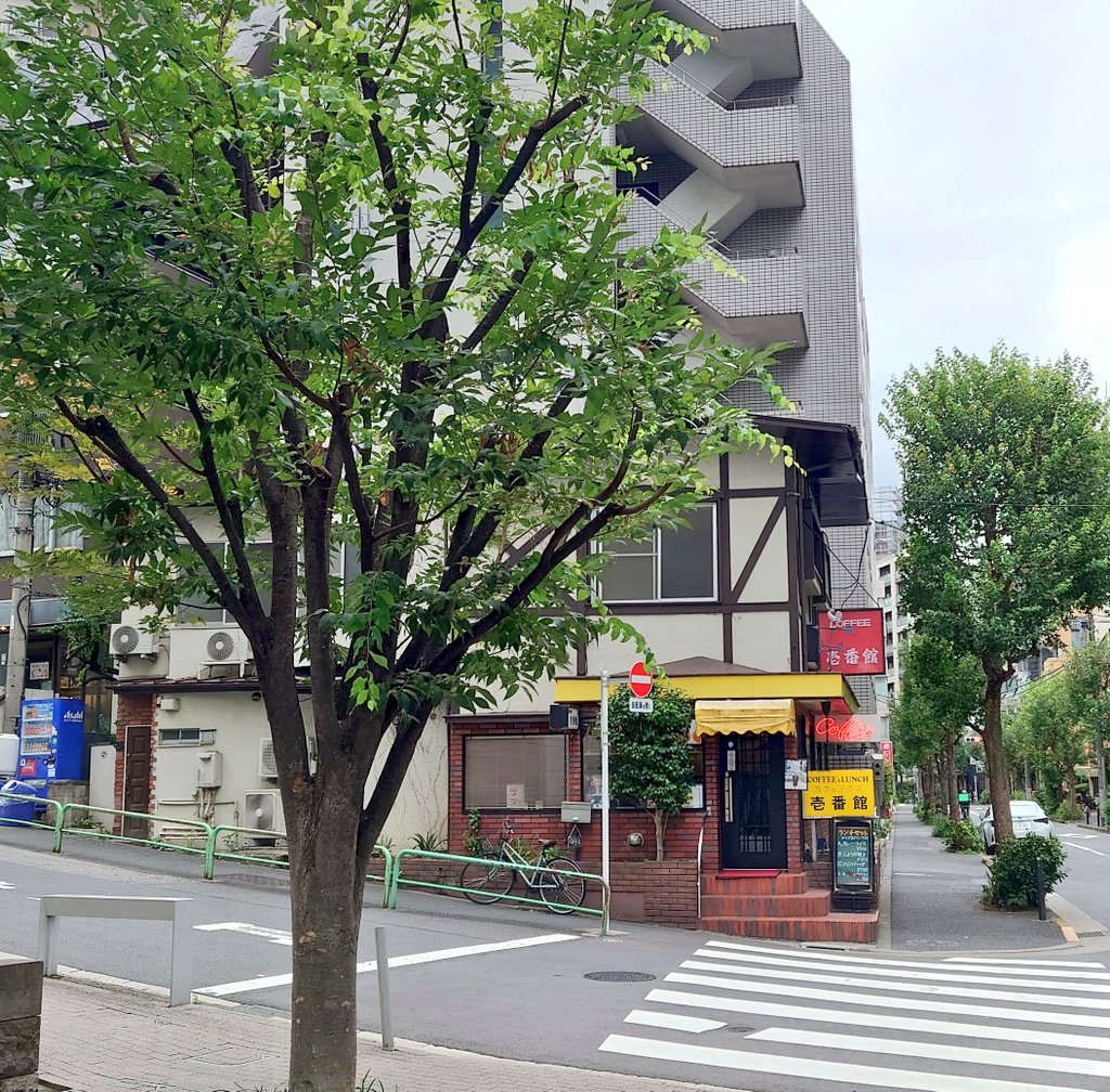 というわけで、モデルとなった壱番館さんにお邪魔してました！ハヤシライス美味しかった！ネコっぽい生物(ナマモノ)は今日は居ませんでした！笑