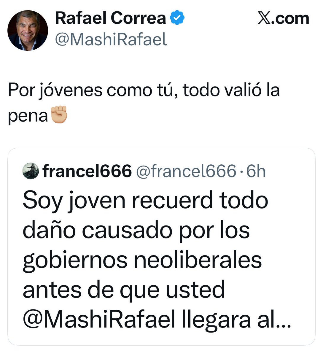 Te encantan los muchachitos, no? Disimula, marica … 🤣