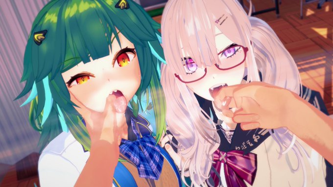 口をいじられるとスイッチが入る重い女s 