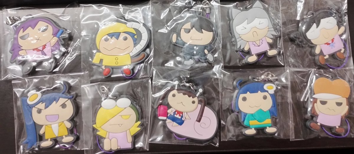 平成レトロ 激レア キャラクター ストラップ フィギュア 14個セット