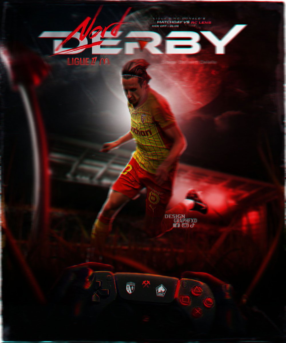 GraphfxdD's tweet image. 𝑱𝒐𝒖𝒓 𝒅𝒆 𝒅𝒆𝒓𝒃𝒚 🔥

⚽️ 𝐉𝟓 de Ligue 1 McDonald&apos;s 
🆚 LOSC 
🏟️ Stade Bollaert-Delelis
⌚️ 21h05
📺 L1+ 
#FiersDEtreLensois #RCLLOSC #graphfxd #DeSangetDOr