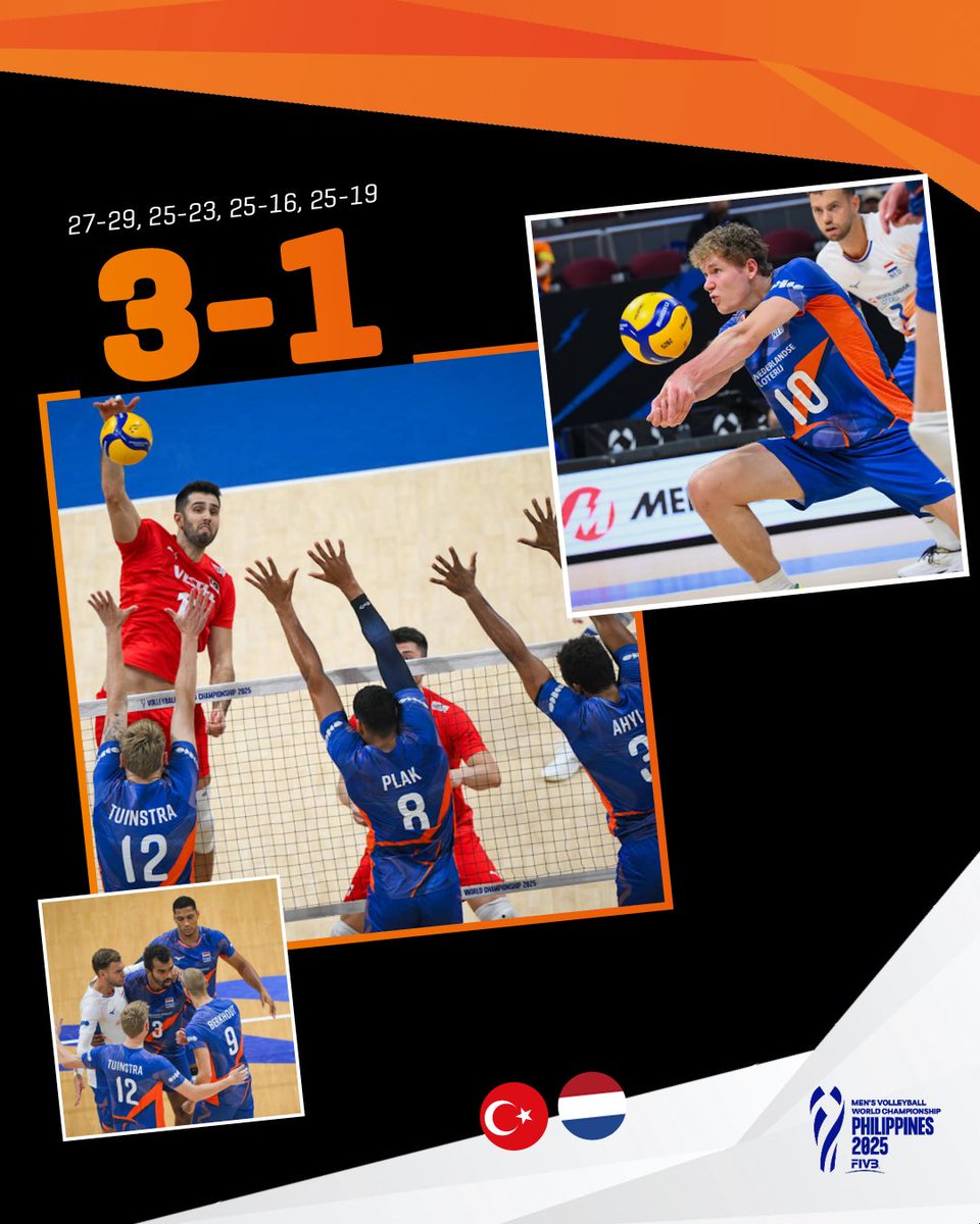 𝗨𝗶𝘁𝗴𝗲𝘀𝗰𝗵𝗮𝗸𝗲𝗹𝗱… 😞 We starten goed, maar weten dit niet vast te houden. Turkije wint vandaag met 3-1.

Dit betekent het einde van dit WK… 😒 Thanks for your support! 🦁🙏🏼

#LangeMannen #TeamNL #MWCH