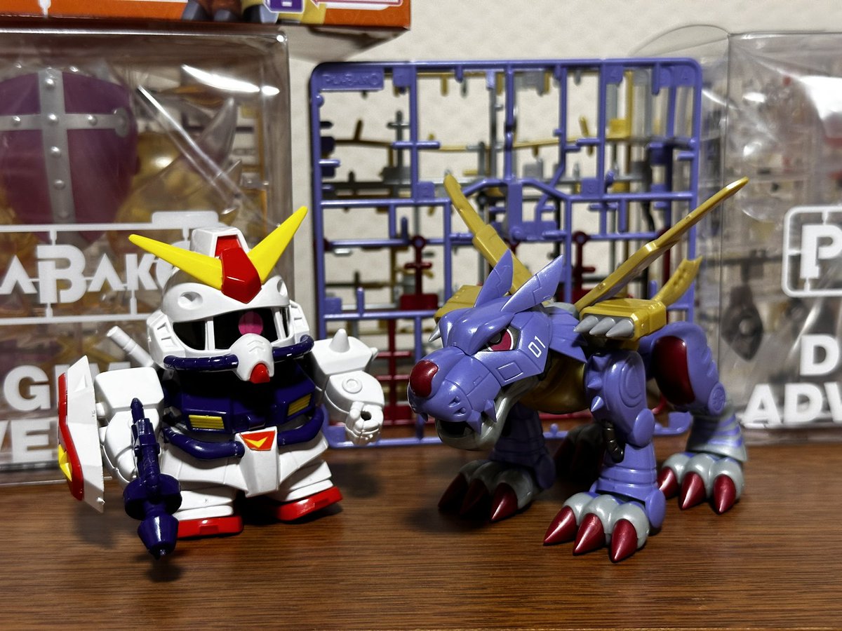 PLABAKO デジモンアドベンチャーVol.1 メタルガルルモン・メタリック