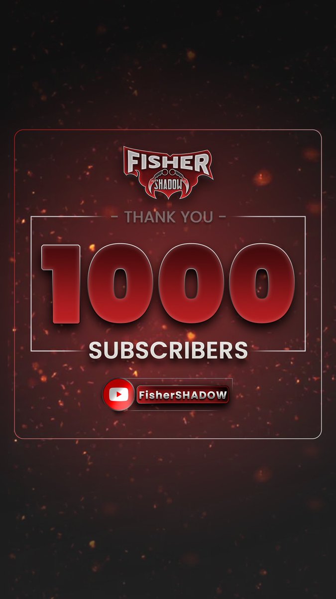 I’ve finally reached my very first milestone: 1,000 subscribers! 🎉
This is just the beginning thank you all for the support ❤️
Next milestone: 5,000 🚀

Fisher Shadow

#YouTube #Gaming #Milestone #Subscriber #contentcreator