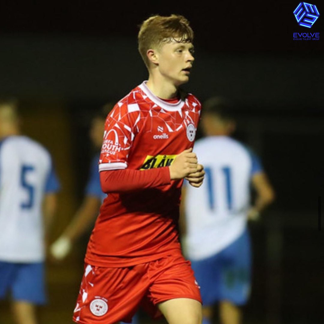 evolvetg's tweet photo. We would love to welcome the very talented Ireland Youth International 🇮🇪 and @shelsfc player @cillianryan04 to @evolvetg. 
Cillian has made his 1st debut this season. He also scored and assisted two goals in @shelsfc’s most recent win in the @UEFAMensYouth. Welcome Cillian. 💫 https://t.co/mbe9BomziX