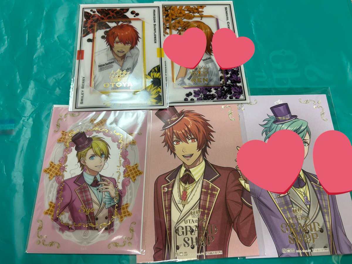 KT_libra's tweet image. 【交換】うたプリ グラショ カスタマイズビジュアルカードコレクション ビジュカ FP CCL 特典

譲→音也、翔

求→同種 カミュ

特典は異種(FP Ver.)でも可能です。

本日池袋手渡し希望です。