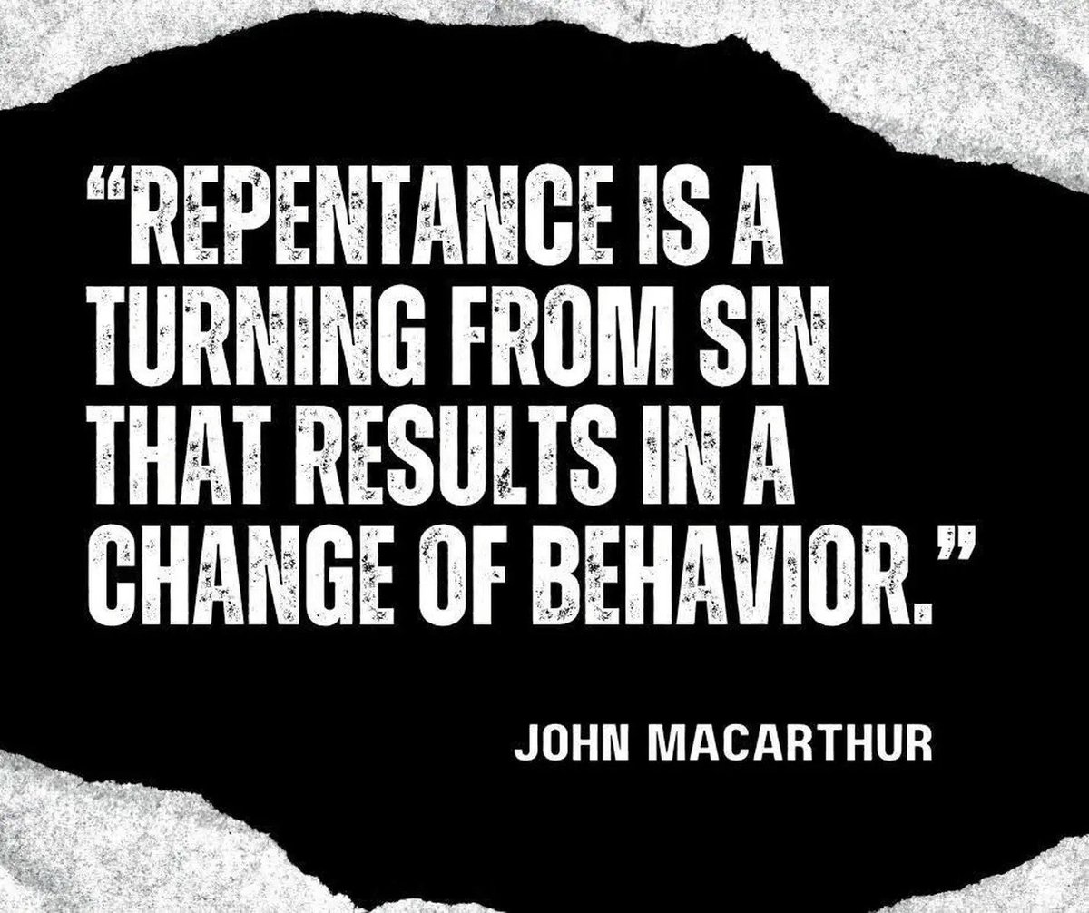 Do you agree that this is the most biblically accurate definition of repentance?
