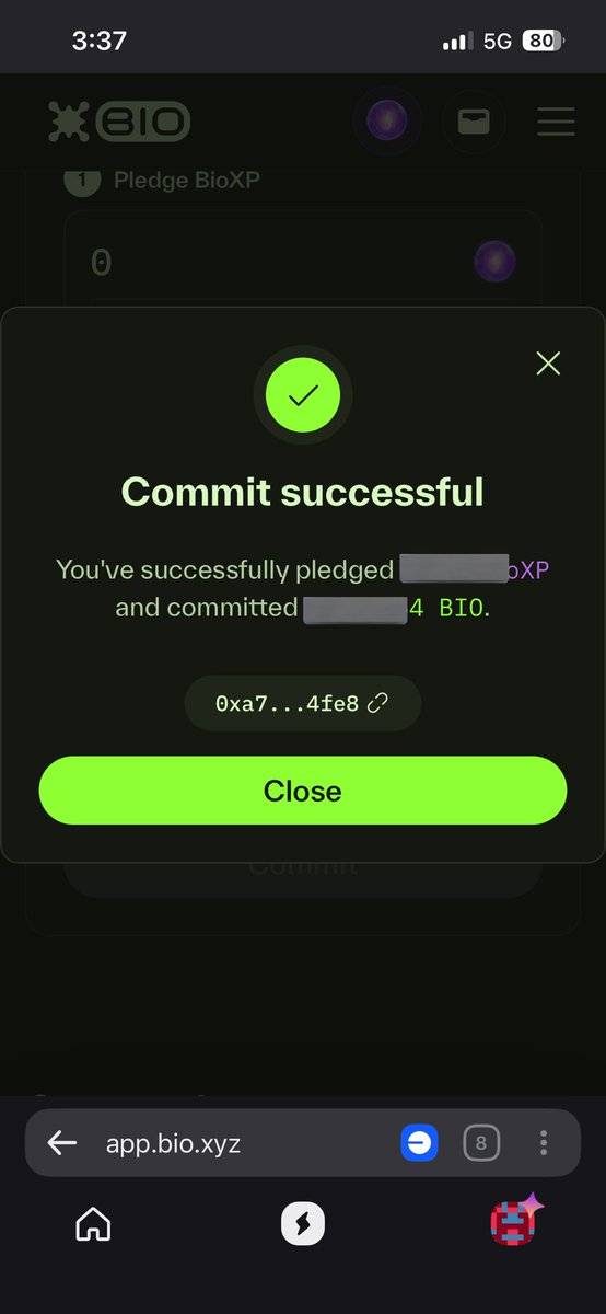 Not just one but two ignition sales went live on <a href="/BioProtocol/">Bio Protocol</a> yesterday 

I didn’t have much bioXP so I only bought in on one launch

Here is the current state of both sales
1. $BIOME (<a href="/BiomeAI/">BiomeAI</a> )
–  40% of total $BIOME supply up for sale 

– 3.6x Over subscribed, 1.8M $BIO