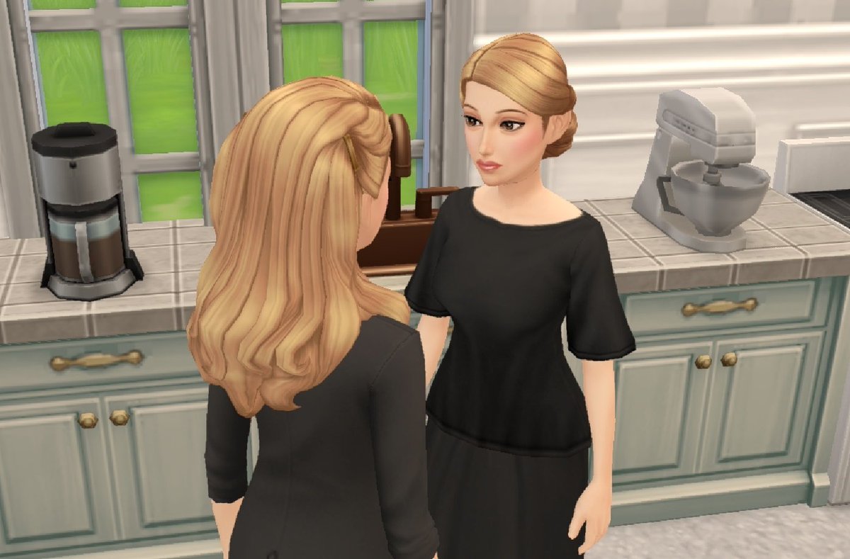 Sims_Mobile09's tweet image. 제임스와 이혼.. 성인이된 벨은 독립 하기로 했어요🫥