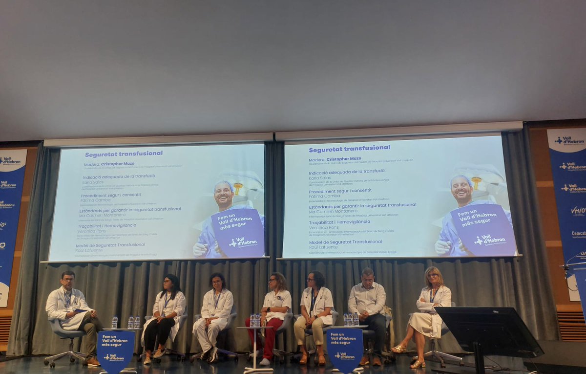 Banc de Sang Vall d'Hebron (@bstvh_) on Twitter photo Un plaer participar en la sessió sobre Seguretat Transfusional de <a href="/vallhebron/">Vall d'Hebron</a>. #SeguretatDelPacient Un plaer participar en la sessió sobre Seguretat Transfusional de <a href="/vallhebron/">Vall d'Hebron</a>. #SeguretatDelPacient