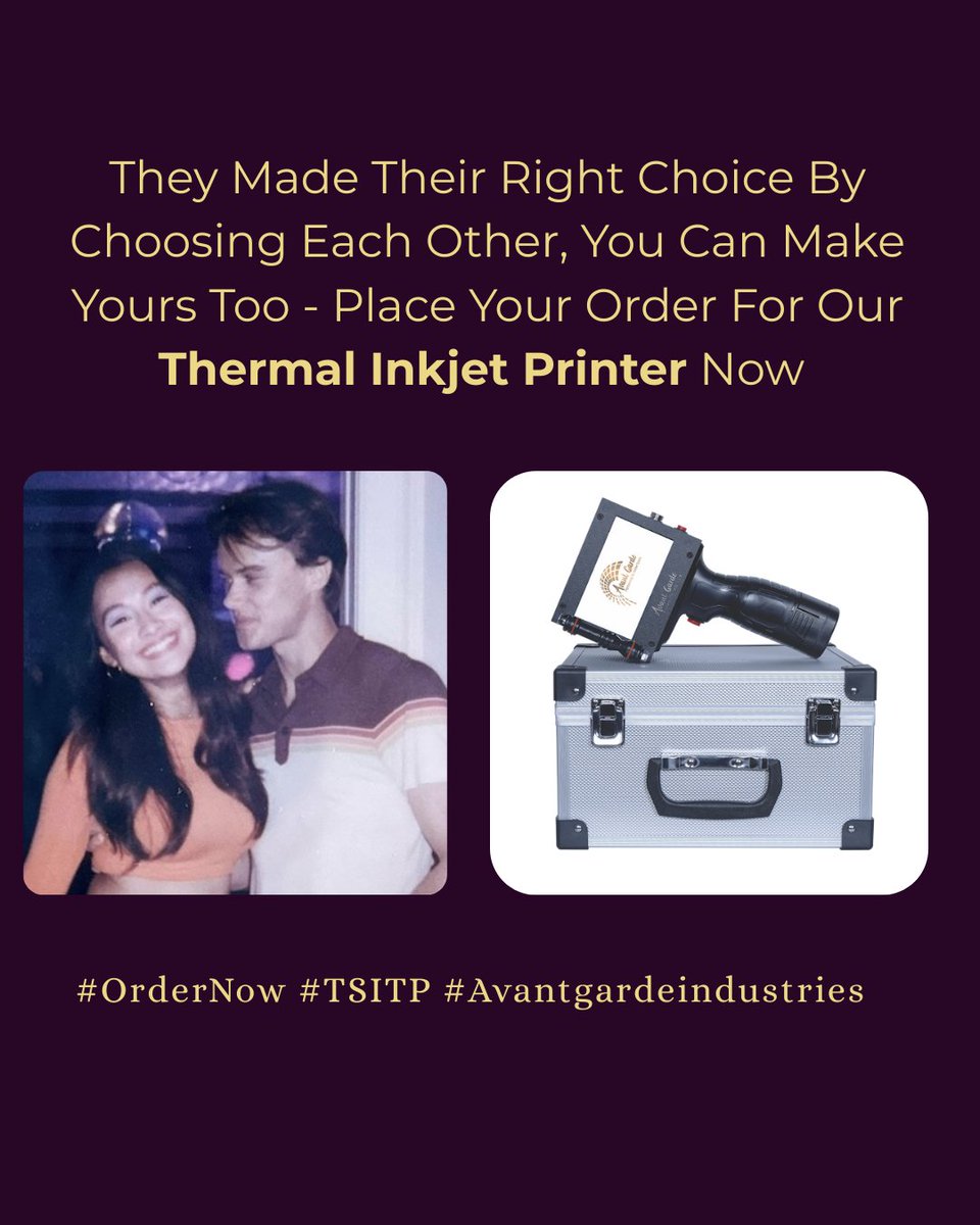 avantgardepvt's tweet image. Well, it took Belly three seasons to make the right choice… For you, making the right choice &amp;amp; ordering a TIJ Inkjet Printer will only take 3 minutes 🤭
Order now before it’s too late 🫠 #jellyfish #tijprinter #tsitp #avantgardeindustries #Inkjet #bonrad #belly #conrad #ordernow