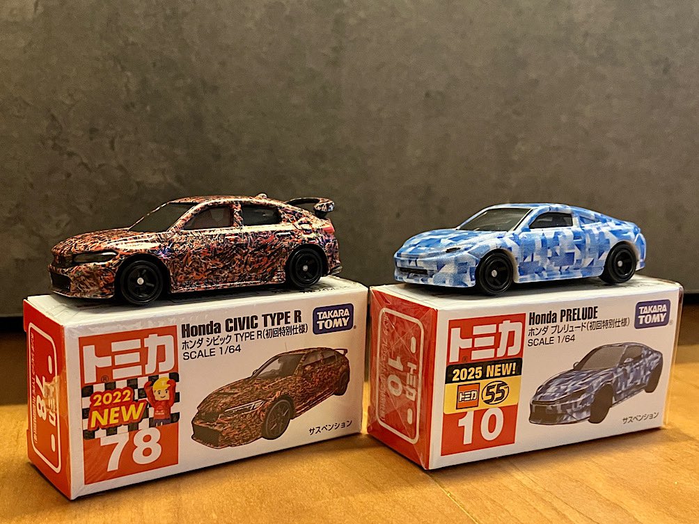 これがやりたかった！
FL5とカモフラ並べ
かっこいいねぇ😎

#トミカ
