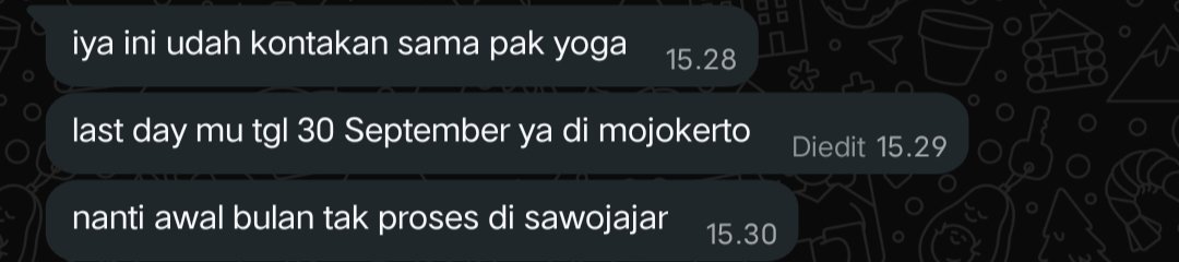 massipakk's tweet photo. bingung antara sedih atau seneng wkwk, disisi lain nyaman kerja di mojokerto cuma rumah di malang😮‍💨 https://t.co/t593IuGqy3