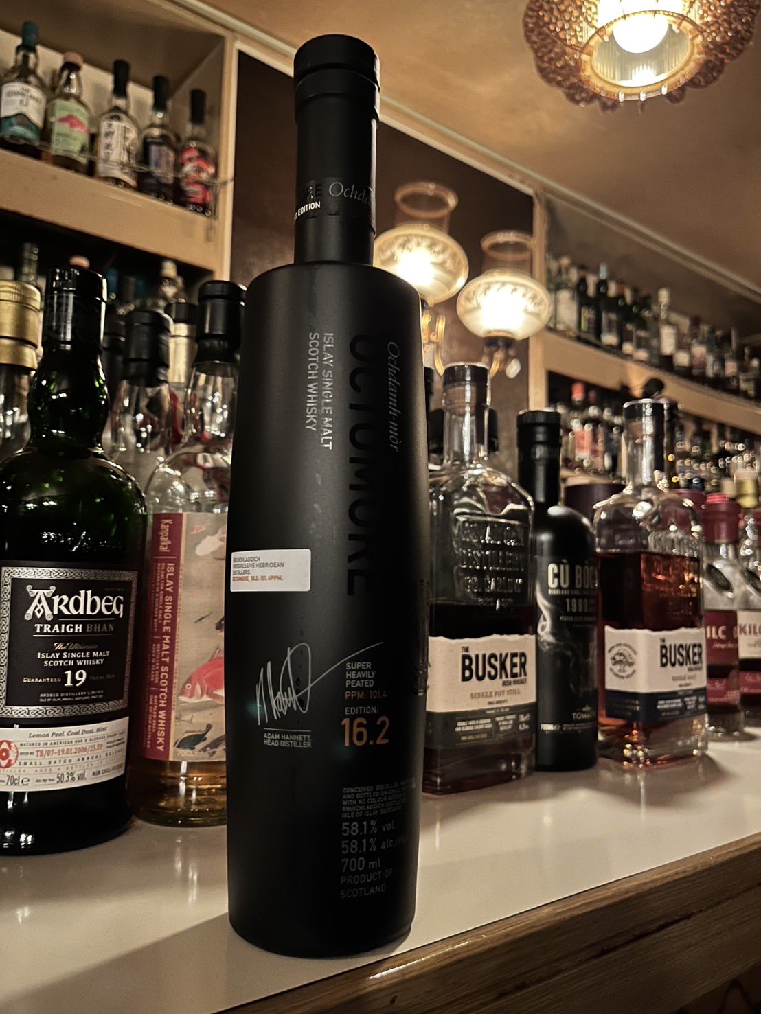 ブルックラディ　オクトモア　蒸留所限定　シングルカスク ブルックラディオクトモア蒸留所限定シングルカスク