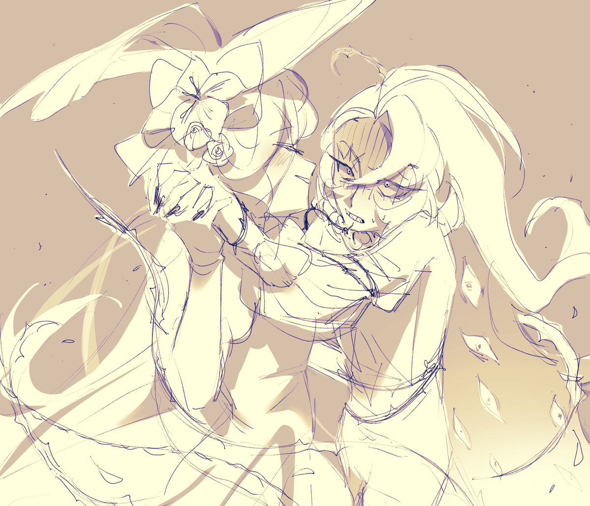 sorry not yuri #crk #shadowlily