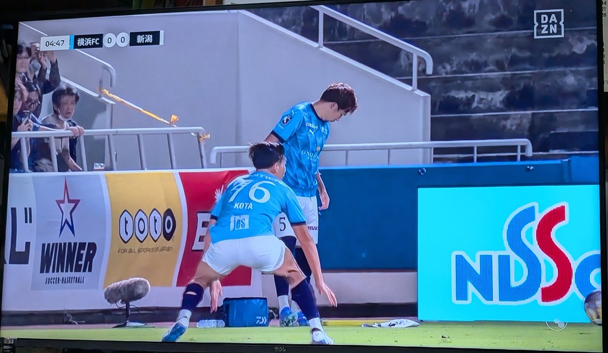 福森さんと倒れたコーナーです！！！
 #横浜FC
 #yokohamafc