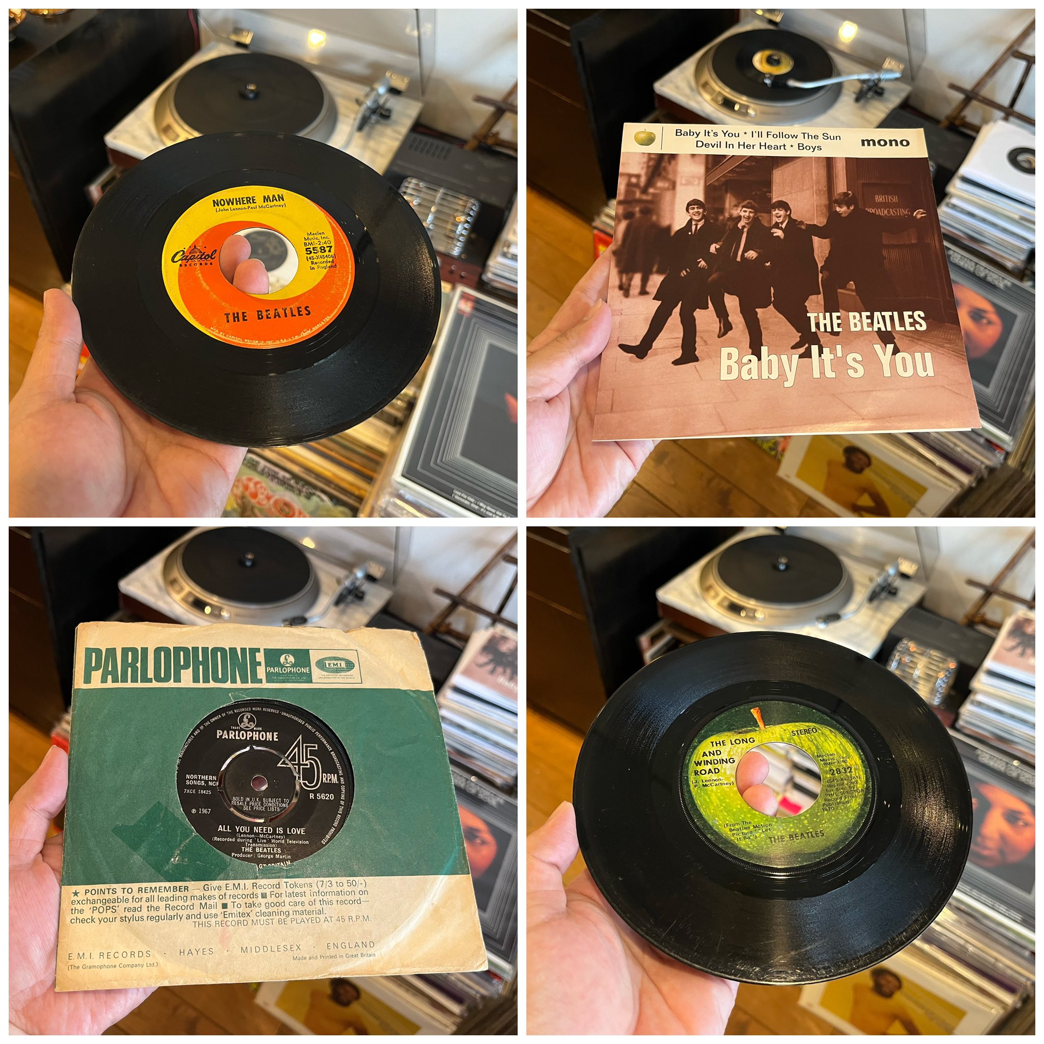 The Beatles LP アナログ レコード シングル】BEATLES/Twist And Shout (4 tracks) | SORC 中古